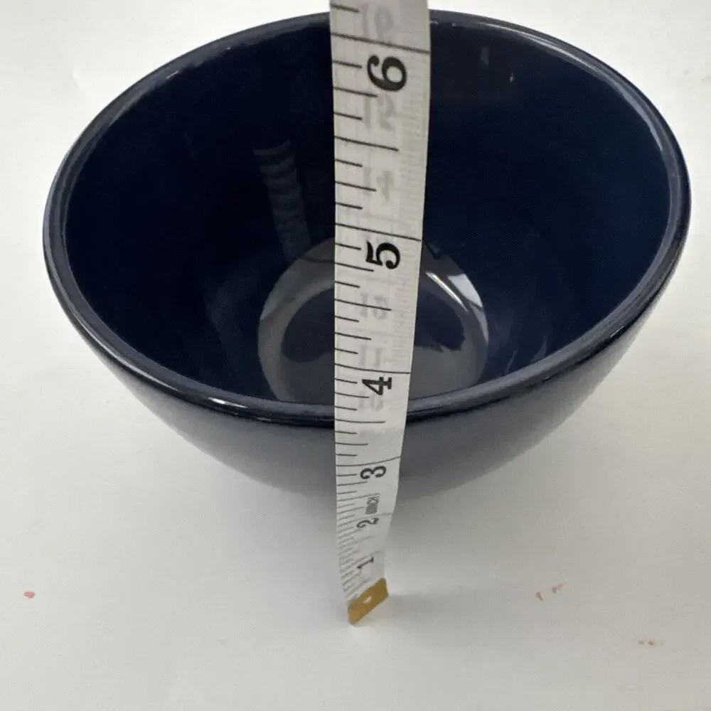 Pottery Barn Sausalito Sapphire Blue Cereal Bowls Set of 2 Replacement Pieces